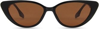 Generic Womens Commuter Driving Sunglasses Outdoor Vacation Mens Sun Glasses(Brown)