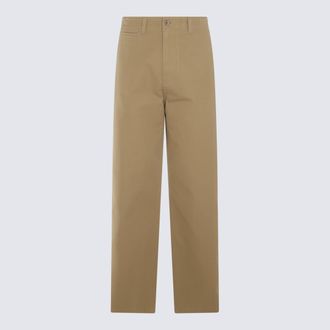 Burberry Beige Cotton Pants