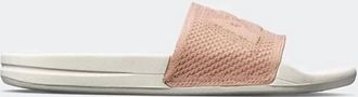 Athletic Propulsion Labs Womens Big Logo Techloom Slide Sandal In Ivory/blush
