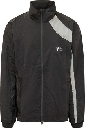 Yohji Yamamoto Black Mock Collar Sweatshirt