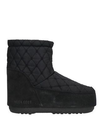 ショートブーツ・ブーティ MOON BOOT Woman Flat ankle boots Black 80D2480040 N001 Moon Boot Shoes − Sale: up to −75% | Stylight