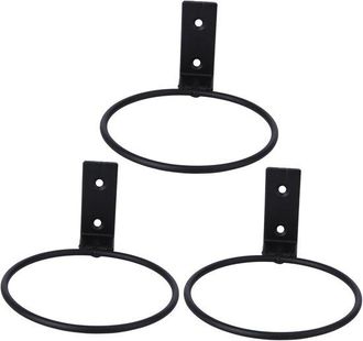 OEM Soporte De Pared Met&aacute;lico De 3 Piezas Para Macetas Con Placa Para Colgar, Apto Para Plantas De Interior Y Exterior, F&aacute;cil De Instalar