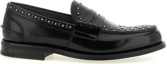 Churchs Black Studded Loafers