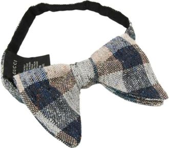 Gucci Pre-owned Accessories, female, Multicolor, Size: ONE SIZE Pre-owned Vintage Bow Tie