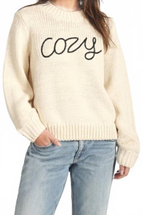 True Grit Womens Cozy Sweater In Natural
