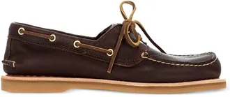 Timberland Lace-up Leather Boat Shoes