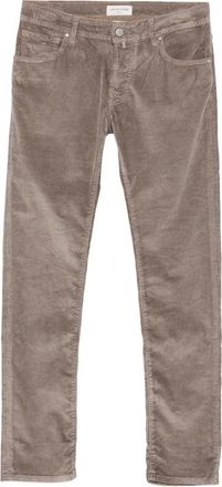 Jacob Cohen Nick Corduroy-effect Slim-fit Cotton Trousers