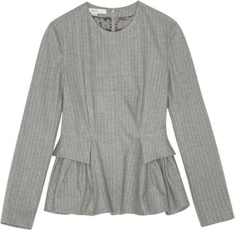 Remain Top gessato - Grigio