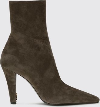 Saint Laurent Stivaletto Jill Saint Laurent in camoscio