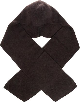Gestuz Accessoires, Dames, Bruin, ONE Size, Wol, Gzalpha Hoodscarf