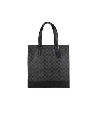 Coach Tote Bag Grijs/Zwart