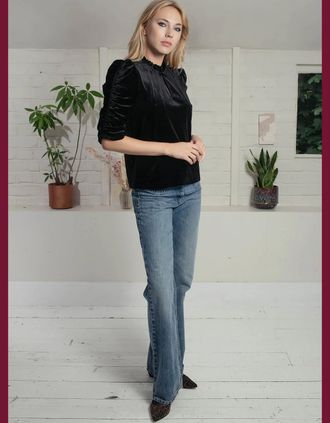 Nooki Design Womens Lexy Top in Black - Size: 10/8