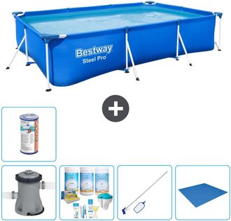 Bestway Piscina Bestway Steel Pro Rectangular - 300x201x66 Cm - 8-piezas S22088