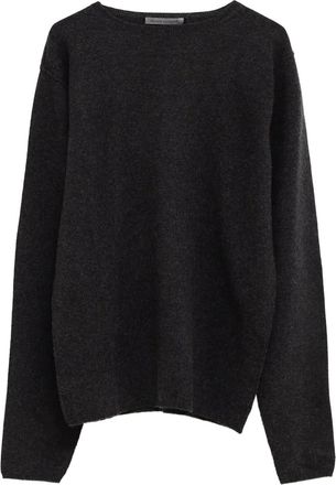 Denis Colomb Maglione girocollo in cashmere - Grigio