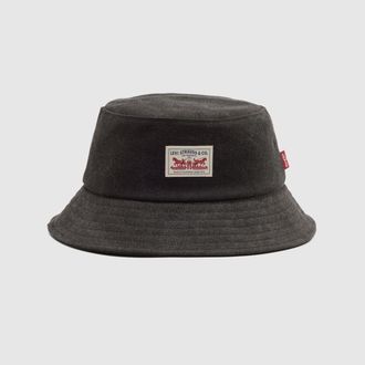 Levi's Strauss Bucket Hat - Mens - L - Black