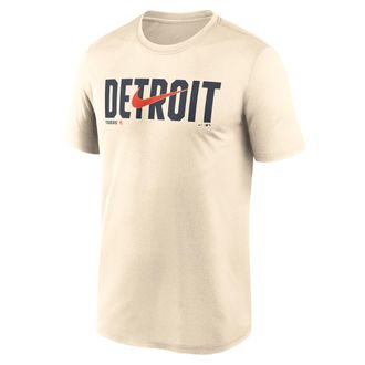 Nike Detroit Tigers Swoosh Legend Nike Mens Dri-FIT MLB T-Shirt in Brown | NKGK15ADG-RSQ