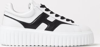 Hogan Sneakers H-Stripes in pelle liscia con suola platform