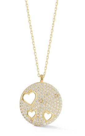 Glaze Jewelry Sterling Silver Heart Cutout Necklace