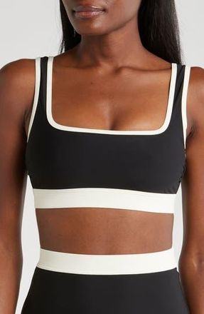 Bondi Born Hayden Square Neck Bikini Top in Black at Nordstrom Rack, Size X-Small