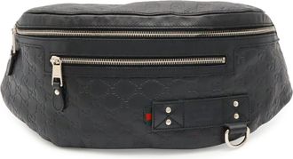 Gucci Black White Pouch Sling Bag (Pre-Owned)
