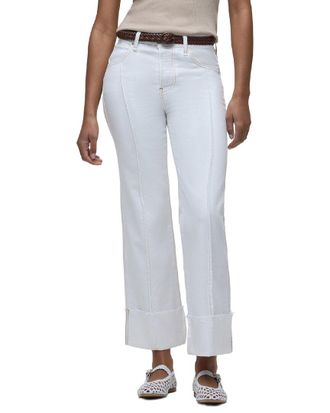 Hudson Hudson Jeans Rosie High Rise Pintucked Wide Leg Jean