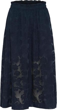 Part Two Falda l&iacute;nea A - Skirts - Mujer - Azul - 2XS
