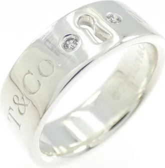 Tiffany & Co. Silver Silver 925 Band Ring (Pre-Owned)