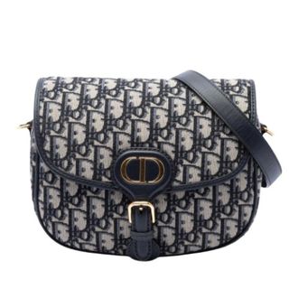 Dior Pre-owned Bobby Crossbody Bag - Dames - Pre-owned - Blauw - Maat: ONE Size Leer