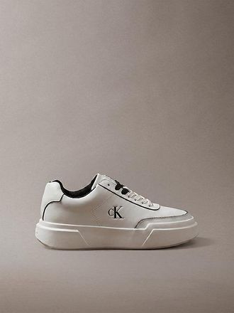 Calvin Klein Leren Duurzame Chunky Sneakers Met