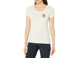 Fjällräven 1960 Logo T-Shirt Womens Clothing Chalk White : LG, Polyester/Jersey/Cotton