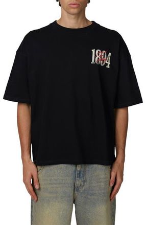 Good For Nothing Boxy-Fit Soaring T-Shirt in Black at Nordstrom, Size Xx-Large Uk