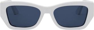 Dior MISSDIORS1I50B0 Square Full Rim Sunglasses - White