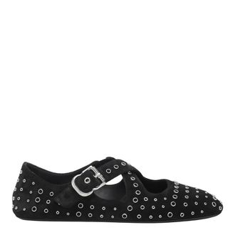 Alaia Ballerinas, female, Black, Size: 7 1/2 US Criss Cross Ballerinas