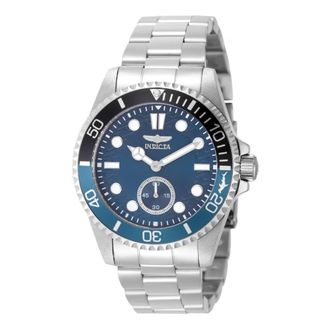 Invicta Accessoires, Heren, Grijs, ONE Size, Pro Diver Ronde Klok