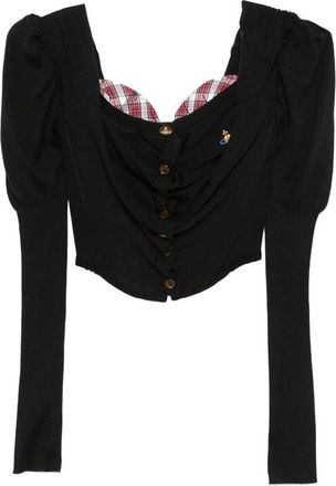 Vivienne Westwood Button Bea Corset Top