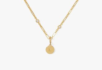Kate Spade New York One In A Million Chain & Crystal Necklace