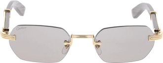 Cartier Accessoires, unisex, Geel, ONE Size, Zonnebril