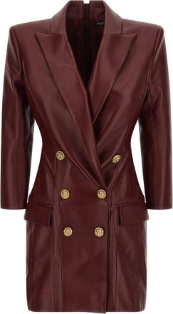 Balmain Blazer Dress Abiti Bordeaux-Donna