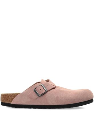 Birkenstock Boston su&egrave;de sandalen - Roze