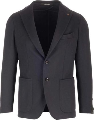 Tagliatore Montecarlo Two-Button Blazer - Heren - Blazers - Blauw - 3XL - Wol - Jassen