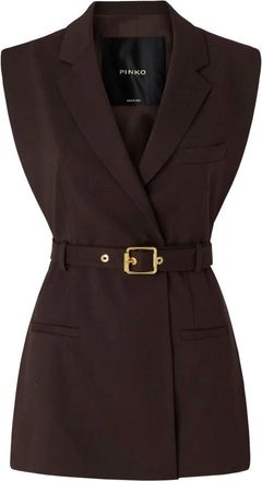 Pinko Pinko, Jassen, Dames, Bruin, S, Truien
