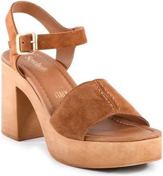 Seychelles City Scape Platform Sandal in Tan at Nordstrom, Size 11
