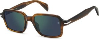 Eyewear by David Beckham unisex, Accessoires, Bruin, Maat: 51 MM