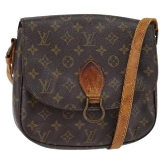 Louis Vuitton Borsa a tracolla Pre-owned in tela - - Pre-owned - Donna - Marrone - ONE SIZE
