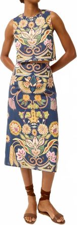 Marie Oliver Fallon Sleeveless Top In Neptune