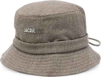 Jacquemus Heren, Accessoires, Bruin, Maat: 60 CM Wol