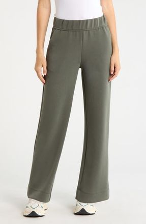 Lord & Taylor Dreamweave Relaxed Straight Leg Pants in Kambaba at Nordstrom, Size X-Small 30
