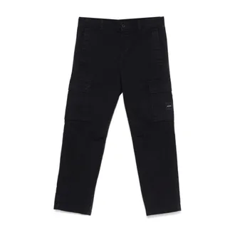 HUGO BOSS Heren, Broeken, Blauw, Maat: W32 Katoen