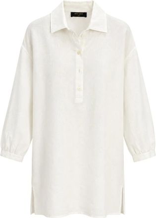 Gran Sasso Shirts - Dames - Overhemden - Wit - 2XL - Overhemden