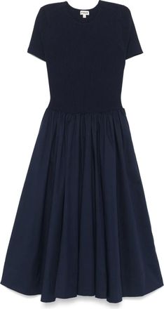 Staud Abito midi Ysabel - Blu